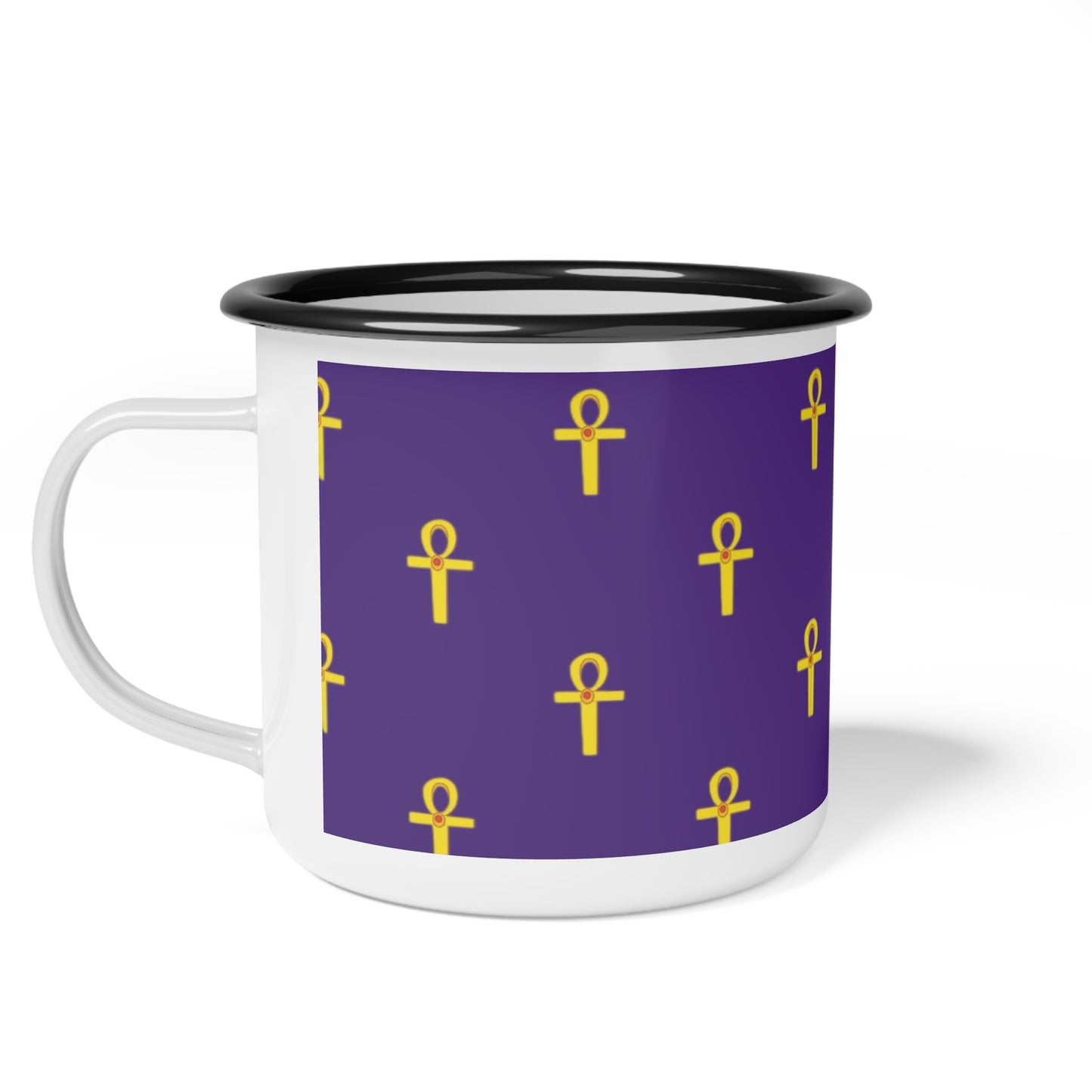 Sacred Enamel Cup – A Libation to Ancestors