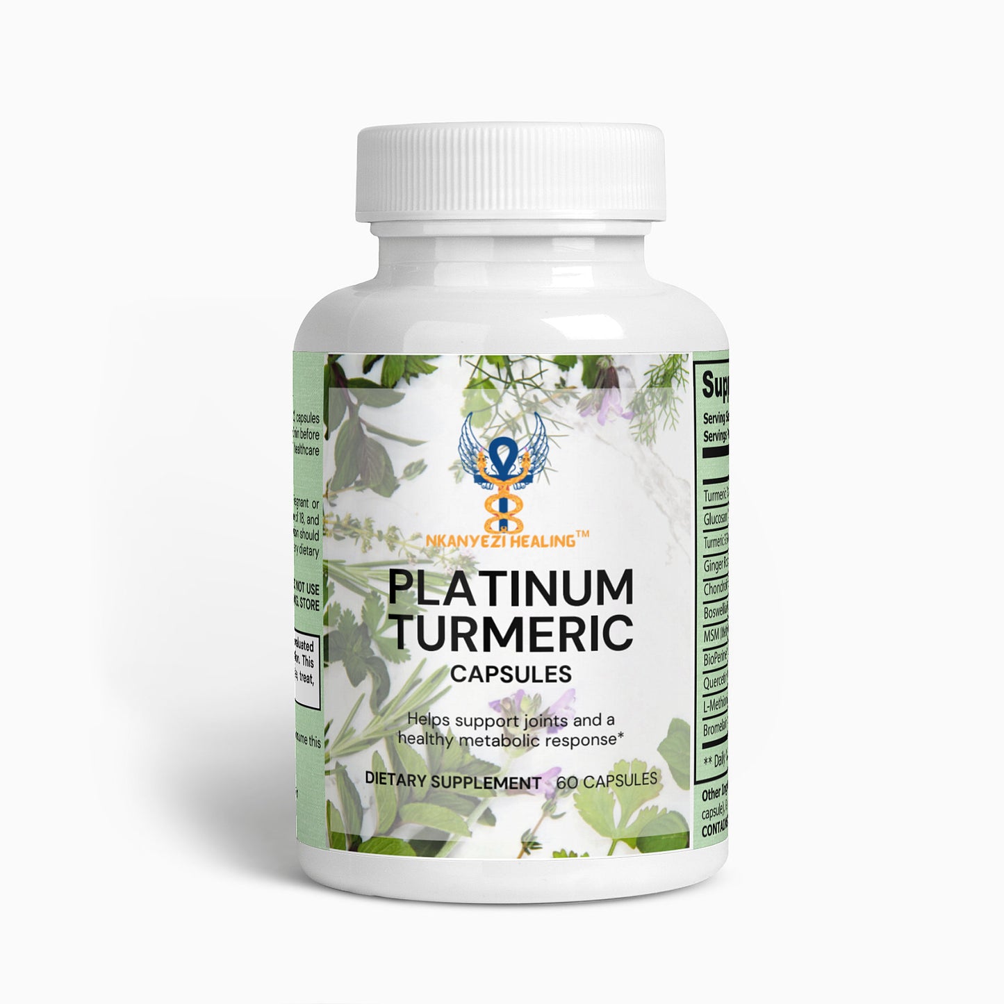 Platinum Turmeric - Golden Flame Blend "The Sun's Medicine in Capsule Form"