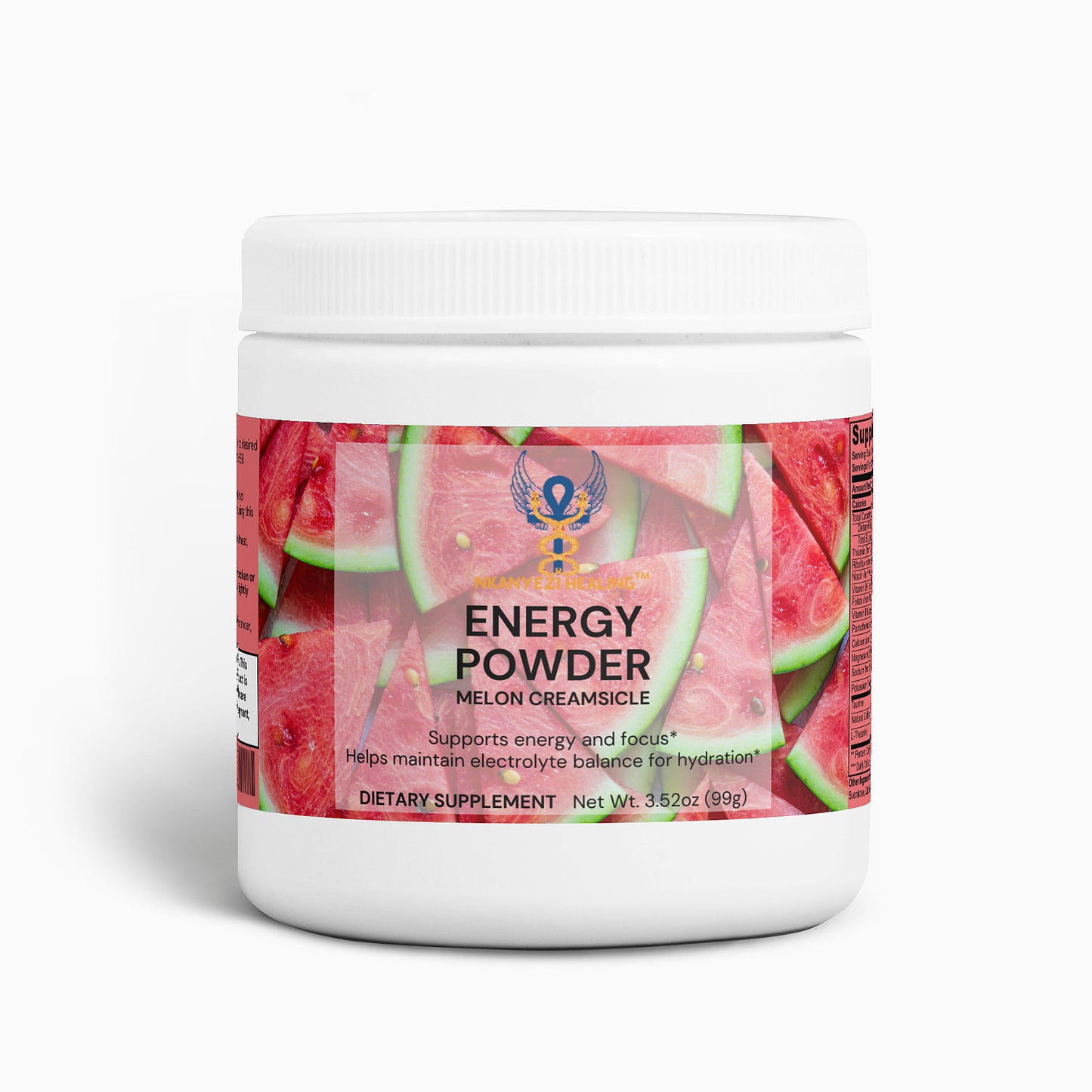 Melon Creamsicle Energy Powder: Summer Nostalgia, Zero Regrets