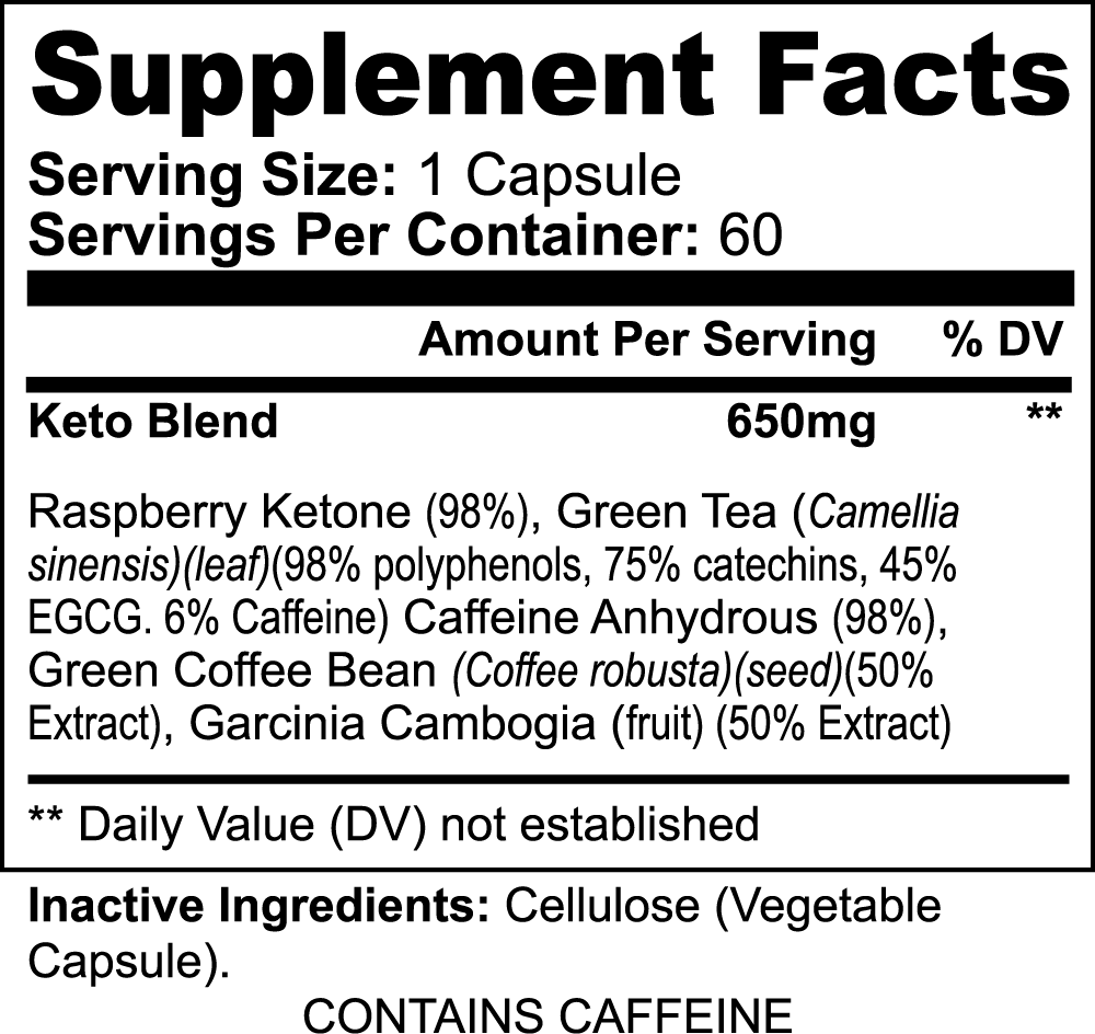 Keto-5 Rapid Fat Burner – Ignite Ketosis, Torch Fat