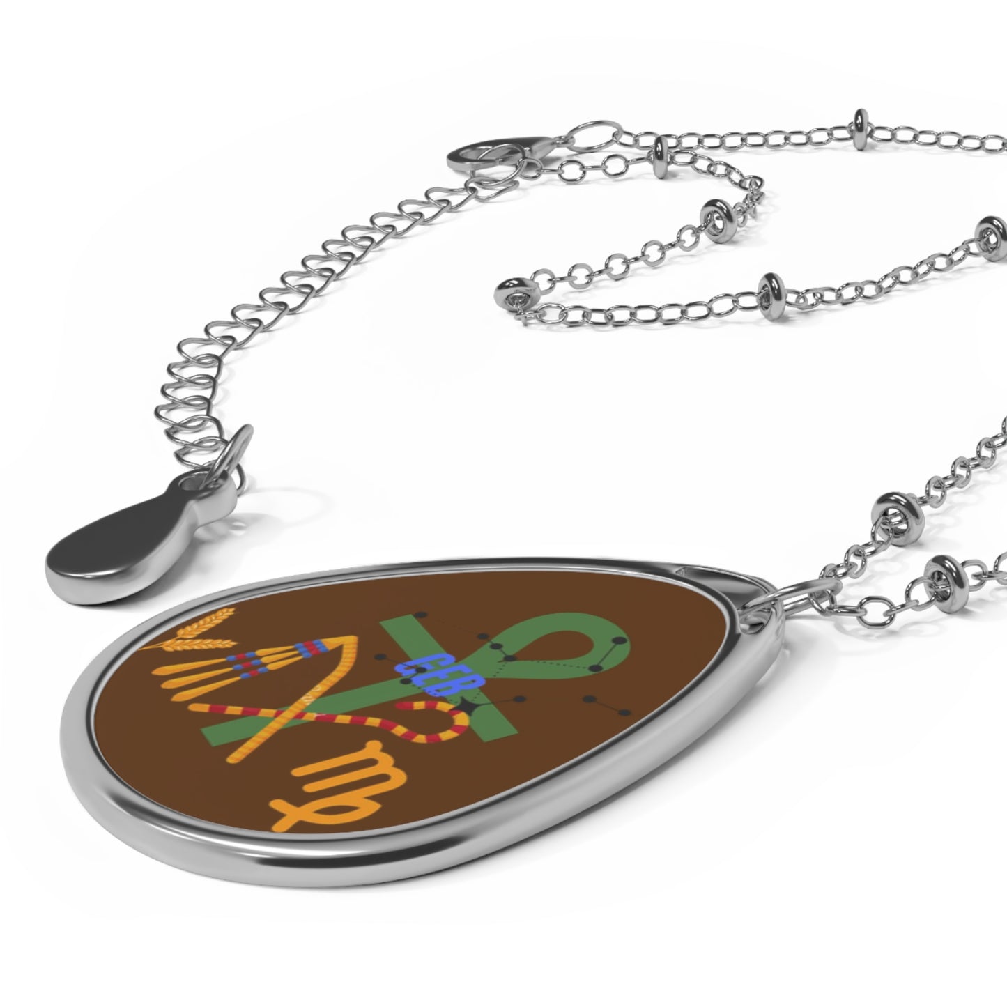 Geb - Earth God Kemetic Necklace | Sacred Energy & Grounding