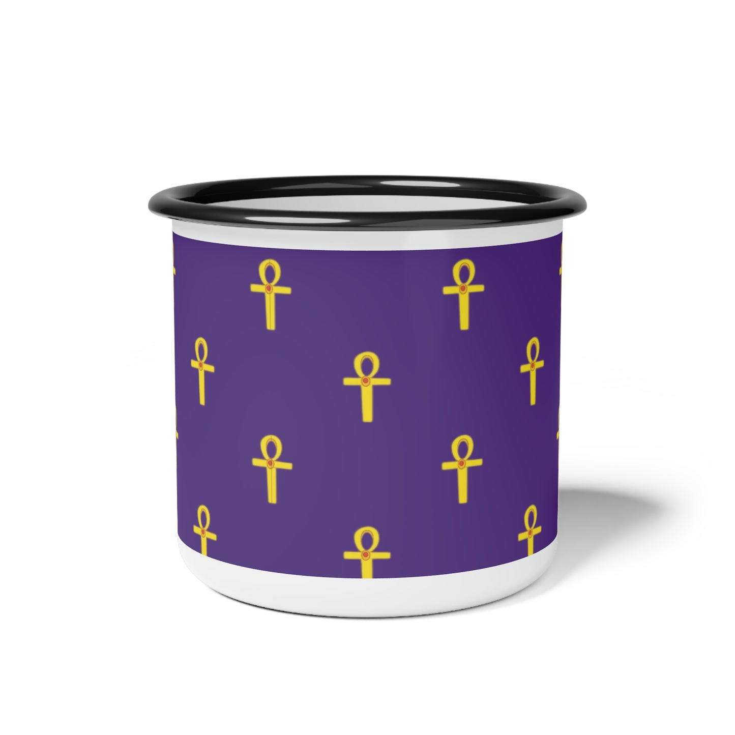 Sacred Enamel Cup – A Libation to Ancestors