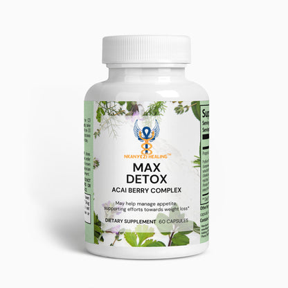 Max Detox (Acai detox) -Nkanyezi Earth Purge "The Ancestral River Runs Through You"