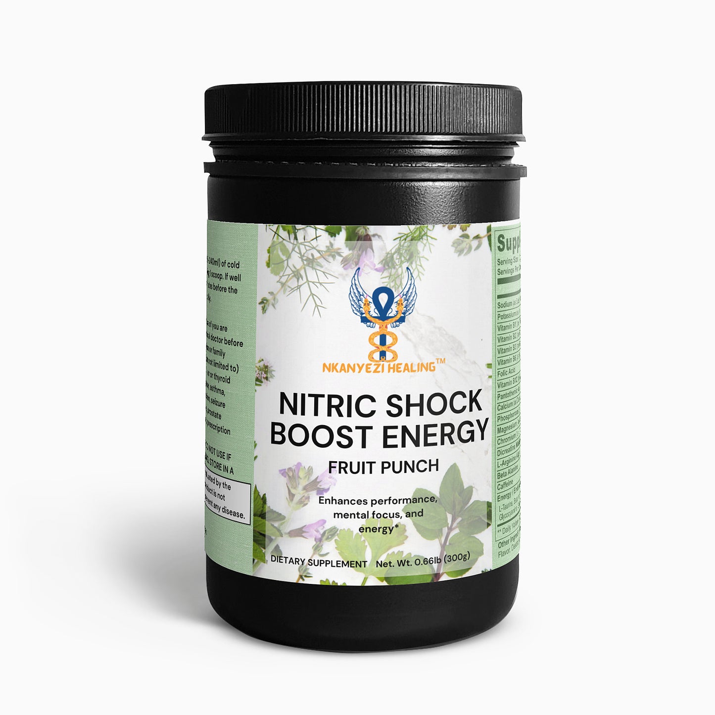 Nitric Shock Boost Energy - Nkanyezi Warrior's Brew "The Sacred Fire Before Battle"