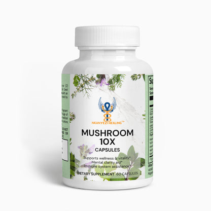 Mushroom Complex 10 X - Ancestral Mycelium Capsules "The Elder Fungi Remember"