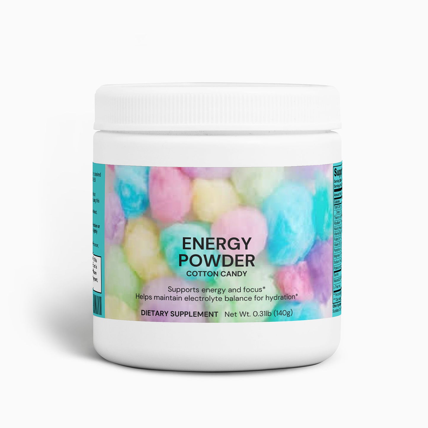 Sweet Energy, Zero Regrets (Cotton Candy)