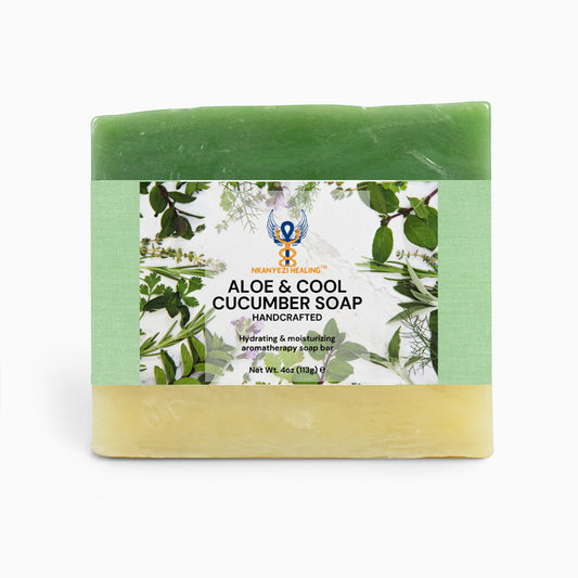 Moondew Cleansing Bar "Aloe & Cucumber's Sacred Embrace"