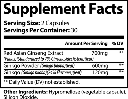 Ginkgo & Ginseng Mind-Flow Elixir – Ancient Wisdom for Modern Clarity
