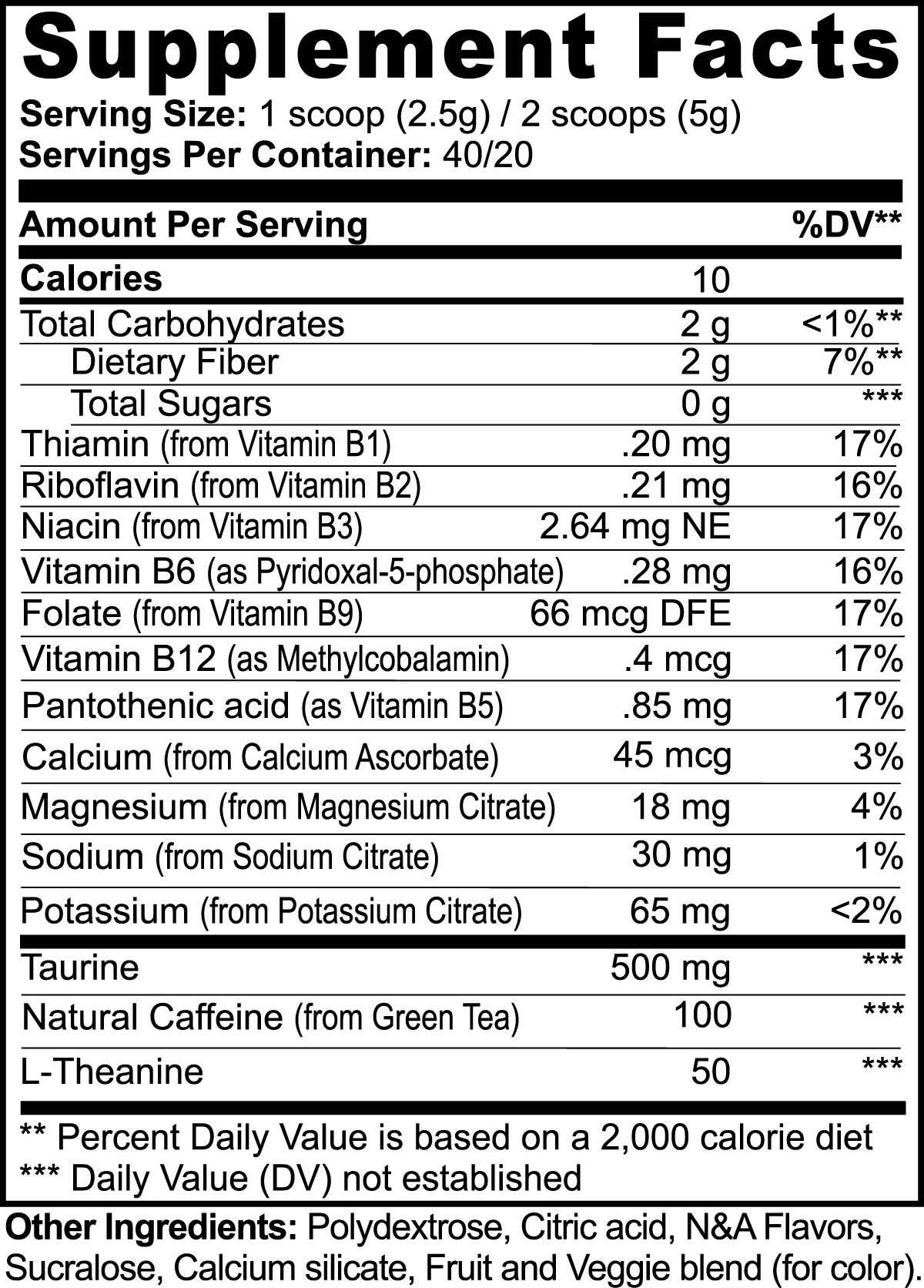 Sacred Stimulant "Guava Berry Warrior Brew"
