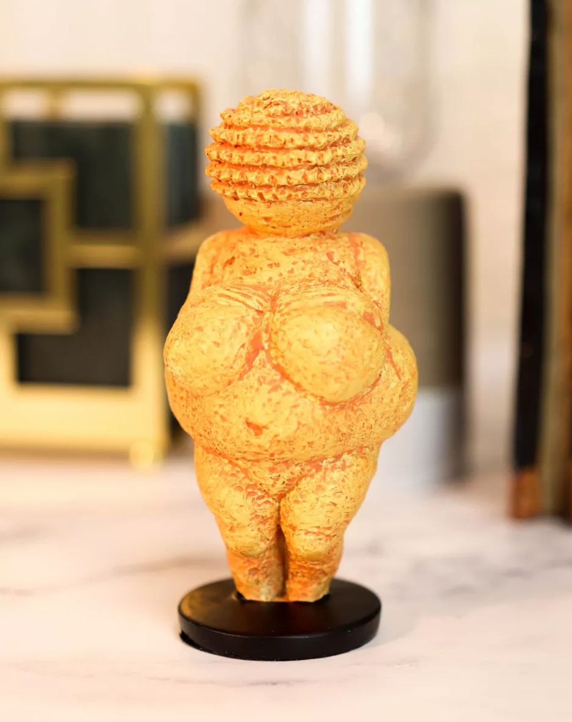 01- Sacred Clay Statuette of Abundance & Divine Feminine Energy