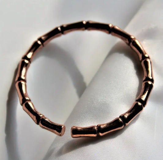 02 - Royal Copper Healing Bracelet – Ancient Grounding & Conduit Cuffs